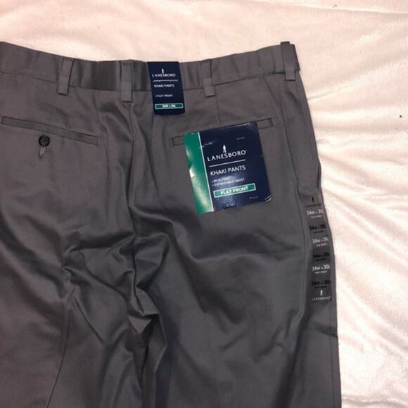 Lanesboro Castlerock Khaki Pants | Sz 34 x 30, NWT - Picture 7 of 7
